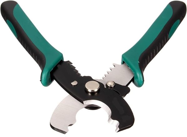 8 Inch Wire Stripper Cable Cutting Scissor Stripping Pliers Cutter Hand Tools | Best Quality Hand Tools ( Random Color )